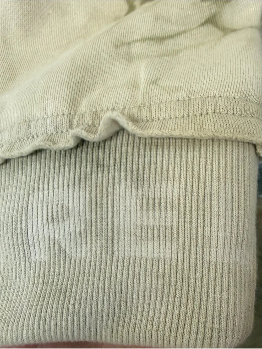 True Religion Tie Dye Horseshoe Sweatshirt Men Small Tan Beige